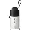 Generic Mini ombrello per borsa | Ombrello da sole UV compatto pieghevole ombrello da viaggio | Ombrelli da borsa per uomini e donne pioggia, bianco