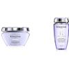 KERASTASE Kérastase | Blond Absolu, Maschera Ricostruttiva, Anti-Rottura, Per Capelli Danneggiati & Decolorati, 200 ml & Blond Absolu, Shampoo Idratante & Illuminante, Per Capelli Danneggiati, 250 ml