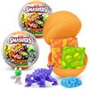 ZURU SMASHERS Smashers Dino vs Aliens Planet Confezione da 2 by ZURU - Capsula giocattolo apribile con all'interno dinosauri e alieni, 5 sorprese, giocattolo novità collezionabile per bambini dai 3 anni in su