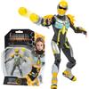 GORMITI THE NEW ERA - Scion Del Clan Dell'Aria Skye Lancia Sfere, Action Figure 15 Cm Con Funzione Attacco, Gormita Articolato Con Armatura Effetto Silver, Per Bambini A Partire Dai 3 Anni