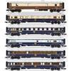 Arnold HN4522 Intraflug/CIWL, set di 6 elementi 50 anni del Nostalgie-Istanbul-Orient-Express, 1976, Carrozze Materiale Rotabile Ferroviario, dai 14 anni in su