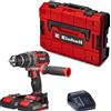 Einhell Professional Set trapano avvitatore battente TP-CD 18/70 Li-i BL