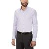 Kenneth Cole New York UNLISTED Kenneth Cole - Camicia da Uomo Slim Fit, con Colletto Ampio, Lilla, 46 cm- 47 cm Collo 86 cm- 89 cm Manica