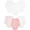 Huggies Little Hugs Set di 6 Body a Maniche Lunghe Huggies Babywear