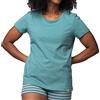 greenjama Maglietta in Jersey Singolo con Certificazione GOTS Parte Superiore del Pigiama Donna