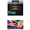 Hisense Forno da Incasso Multifunzione BI62216AX 77 L, 11 Funzioni, Pizza 300C, Inox + Smart TV 32 HD Ready 32E4ST