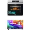 Hisense Forno da Incasso Multifunzione BI62216AX 77 L, 11 Funzioni, Pizza 300C, Inox + Smart TV QLED 32 Full HD 32E5ST