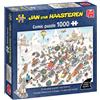 Jumbo Puzzle di Jan van Haasteren - dal basso!, 1000 pezzi.