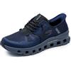 Skechers Uomo Glide-Step Pro Slip-In ALLENATRICE, Nvy Mesh/Hotmelt/Charcoal, 46 EU