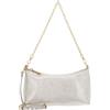 Coccinelle Pelle borsa a tracolla Aura Mini Bag Grained Leather Pale Gold dorato