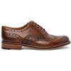 Infinity Leather Scarpe Eleganti da Ufficio Formali da Uomo Chapman & Moore in Pelle Marrone con Punta a Coda di Rondine