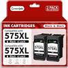 Greenjob PG-575XL Nero Compatibili con Cartucce Canon 575 XL Nero 575XL Nero per Canon Pixma TR4755i TR4756i TS3752i TS3751i TS3550i TS3551i TS3750i TR4750i TR4751i (2 Nero)