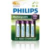 Philips Batteria ricaricabile R6B4A210/10, 4 Pezzi