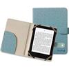 Berfea Custodia protettiva da 7,8 pollici per Onyx Boox, Tolino EPOS, Kobo, Cybook Ocean, BIGME S6, Meebook M8/P78, PocketBook InkPad, MobiScribe Wave, Likebook da 7,8 pollici Lettore di e-book