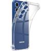 Captor Cover Samsung S26 Trasparente in TPU Morbido e Silicone Flessibile, Antiurto, Shockproof, Paraurti, Assorbimento Urti, Protezione Totale, Anti Ingiallimento, Resistente per Cover S26 Samsung