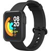 Tobfit Cinturino in Silicone di Ricambio per Xiaomi Mi Watch Lite/Redmi Watch per Uomo e Donna (Nero)