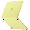 GPXIIZ Compatibile con Cover MacBook Neo 13 Pollici 2026, Giallo Agrume | A18 Pro Chip A3404, Traslucido, Ultra Sottile & Antigraffio, Custodia Case Rigid Protettivo in Plastica Mac Laptop 13
