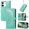 Fertuo Cover a Libro per Xiaomi Redmi Note 17 Pro Max/Plus 5G, Verde | Custodia Antiurto, Porta Carte, Chiusura Magnetica, Stand, Cordino, Mandala, Portafoglio in Pelle PU, Silicone, Flip Case