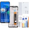 H&LYCYJ Display Schermo per Samsung A23 4G con cornice | Wear toolkit，PLS LCD，Display HD，Sostituire lo schermo，Per i modelli:A235F A235F/DS A235F/DSN A235M A235M/DS