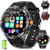 Mingdaln Orologio Smartwatch uomo 1000mAh, 1.46'' Schermo HD, con Chiamate Bluetooth