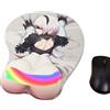 FORKIS Tappetino Per Mouse Anime Cuscinetti Per Mouse Mouse 3D Non Slip 3D Anime 3D Pad Del Mouse Morbido Con Tappeto Mousepad Da Gioco A Riposo Da Polso-1
