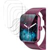Cfyywqf 6 Pezzi Pellicola Idrogel per Blackview R50 1.85 pollici ,Smart Watch Trasparente TPU Pellicola Protettiva,Touch Sensibile Protector Film,Protezione Schermo autorigenerante