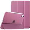 MoKo Custodia per iPad mini 7 (A17 Pro) Generation Case 2024, iPad mini 6 2021, 8,3 pollici sottile e leggera protettiva rigida posteriore rigida PC Shell supporto Touch ID, accensione e spegnimento