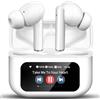 Adirigo Auricolari Bluetooth In Ear, Touch Screen Cuffie Wireless, Bianco