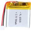 Uxney Batteria agli ioni di litio agli ioni di litio da 3,7 V, 500 mAh, 603030, con connettore 2P PH con griglia da 2,0 mm