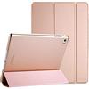 ProCase Custodia per iPad Air 2, Ultra Sottile e Leggero Custodia Supporto con Retro Semi-Trasparente Copertura Intelligente per iPad Air 2 (A1566 A1567) -Oro Rosa