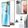 RongZy Schermo LCD per DOOGEE Note 59/Note 59 PRO/Note 59 PRO+ Display Sostituzione per DOOGEE Note 58 PRO/Note 58 Digitizer Assembly Vetro di Ricambio Touch Screen con Strumenti(Nero