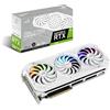 Asus - ROG Strix GeForce RTX 3090 White OC Edition 24 GB GDDR6X - Scheda grafica (PCIe 4.0, Ventole Axial-Tech, 0 dB, design a 29, slot, Dual BIOS, SAP II, MaxContact), bianco