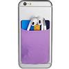 Cerbery - Titolare della carta per smartphone - Supporto Cellulare Custodia Cuffie - Compatibile con Apple iPhone Samsung Galaxy (Viola)