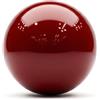 GNAFETS Palla trackball da 55 mm, di precisione lucida compatibile con Kensington SlimBlade Pro, Expert Mouse cablato e wireless, Nulea M512, Sanwa MA-TB38 e Ploopy Adept, nero, rosso, verde, viola (rosso)