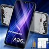Reparo Schermo LCD di Ricambio per Samsung Galaxy S20 Fe 4G/5G con Cornice | per Galaxy A26 5G A266 SM-A266B SM-A266E Touch Screen Digitalizzatore Assembly con Riparazione Kit (Nero