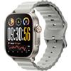 realme Watch 5 Smartwatch GPS Indipendente 5 GNSS, Display AMOLED 1,97 60Hz 600nit, Batteria 16 Giorni, 108 Modalità Sportive, Monitoraggio Salute, IP68, NFC, Sliver