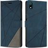 SONWO Cover per Huawei Y5 2019 / Huawei Honor 8S Custodia, Flip Caso in PU Pelle Case Cover Premium Portafoglio Custodia per Huawei Y5 2019 / Huawei Honor 8S, Supporto Stand, Slot per Schede, Blu