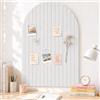 Lifewit Confezione da 3 bacheca curva, alternativa alla parete in sughero per pareti, grandi lastre di feltro (90 x 60 cm) con 30 pin, rivestimento murale completamente autoadesivo per decorazione