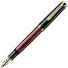 Pelikan 928911 - Penna Stilografica Linea M600 Classic, Rosso Souveraen/Nero, Dettagli Oro 24K, Pennino Bicolore in Acciaio Inossidabile, Dimensione M, in confezione regalo