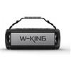 W-King Altoparlante W-King D8 Wireless Bluetooth 90W Nero Argento [D8-BLK/S]
