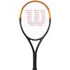Wilson Racchetta da Tennis Burn Spin Jr 24, Per Potenza Senza Sforzo e Spin Di Precisione, Agilità Eccezionale, Sweet Spot Migliorato, Colore: Nero/Arancione, Misura: 24