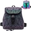 Ulalaza Zaino Geometrico Zaini Riflettenti Alografici Zaino Moda