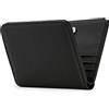 ILIYAH Portafoglio Bifold Portafoglio Portafoglio in Vera Pelle con Blocco RFID per le Donne con Finestra ID per Regalo Femminile（Nero）