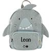 Upstitch Studio Trixie: Zaino e Borraccia per Bambini, Personalizzato con Nome Singolo o Come Set, per l'Asilo e Chitarra, Squalo, Rucksack BIG