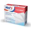 FARMAC-ZABBAN SpA Meds Farmatexa Garza Compressa Idrofila 10x10cm, 100 Pezzi, Garza Sterile, Cotone Assorbente per Medicazione