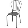 Discount Seller DiscountSeller LÄCKÖ - Sedia per esterni, colore grigio, 42 x 52 x 87 cm, resistente e facile da pulire. Sedie da pranzo, mobili da giardino, prodotti per esterni, rispettosi dell'ambiente.