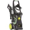 Avilia Idropulitrice Ideale per Pulizia Auto, Moto e Bici - con Motore 2000W, Ruote da 8, Maniglia, Pressione 180Bar, 7.5 l/min, Tanica 7L, Tubo da 6m, Cavo Elettrico da 5m