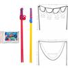Bubble Brothers Set di bolle giganti di sapone con 2 bacchette e 5 litri di soluzione per sapone in polvere 1 x 5 litri per bambini adulti realizzato (1 Bacchetta per Bolle + 1 polvere)