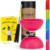 Diabolo Freizeitsport Flames N Games, set di giocoleria (diabolo con cuscinetto a sfere, bastoncini in alluminio, confezione regalo, ideale come regalo.