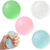 exatta 4PCS Pallina Antistress,Palline Anti Stress all'Olio di Cocco,Squeeze Toys | Squishy Antistress,Palline Anti Stress all'Olio di Cocco,Squeeze Toys,Squeezes Giocattoli,Pallina Giocattolo per Impastare